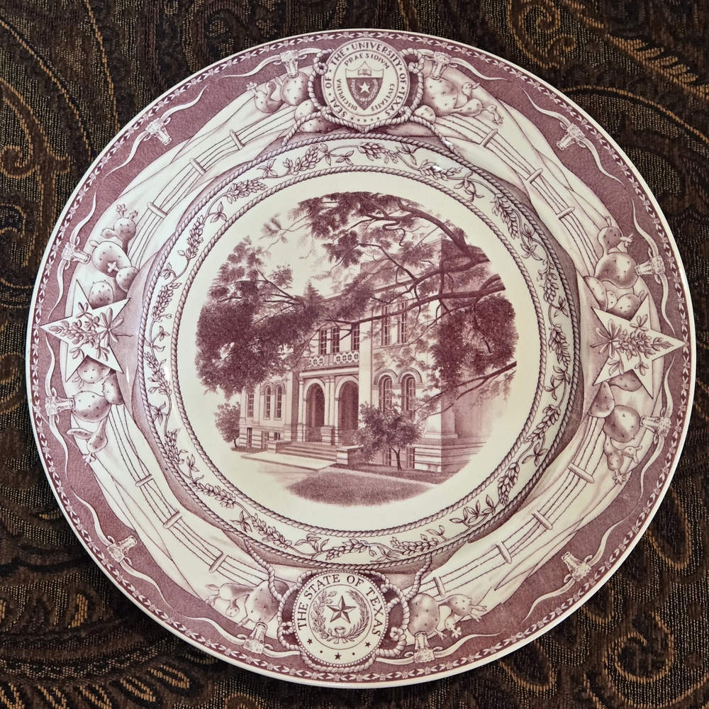 Wedgwood Pink Architectural Decorative Plate